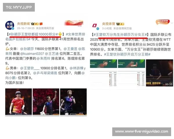 王楚钦世界排名积分破万成乒坛新标杆国际乒联新规时代首位万分男将 王楚钦世界排名积分破万成乒坛新标杆国际乒联新规时代首位万分男将